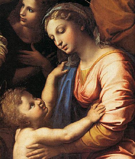 The Holy Family, RAFFAELLO Sanzio